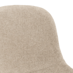 Fabric and Metal Bar Stool