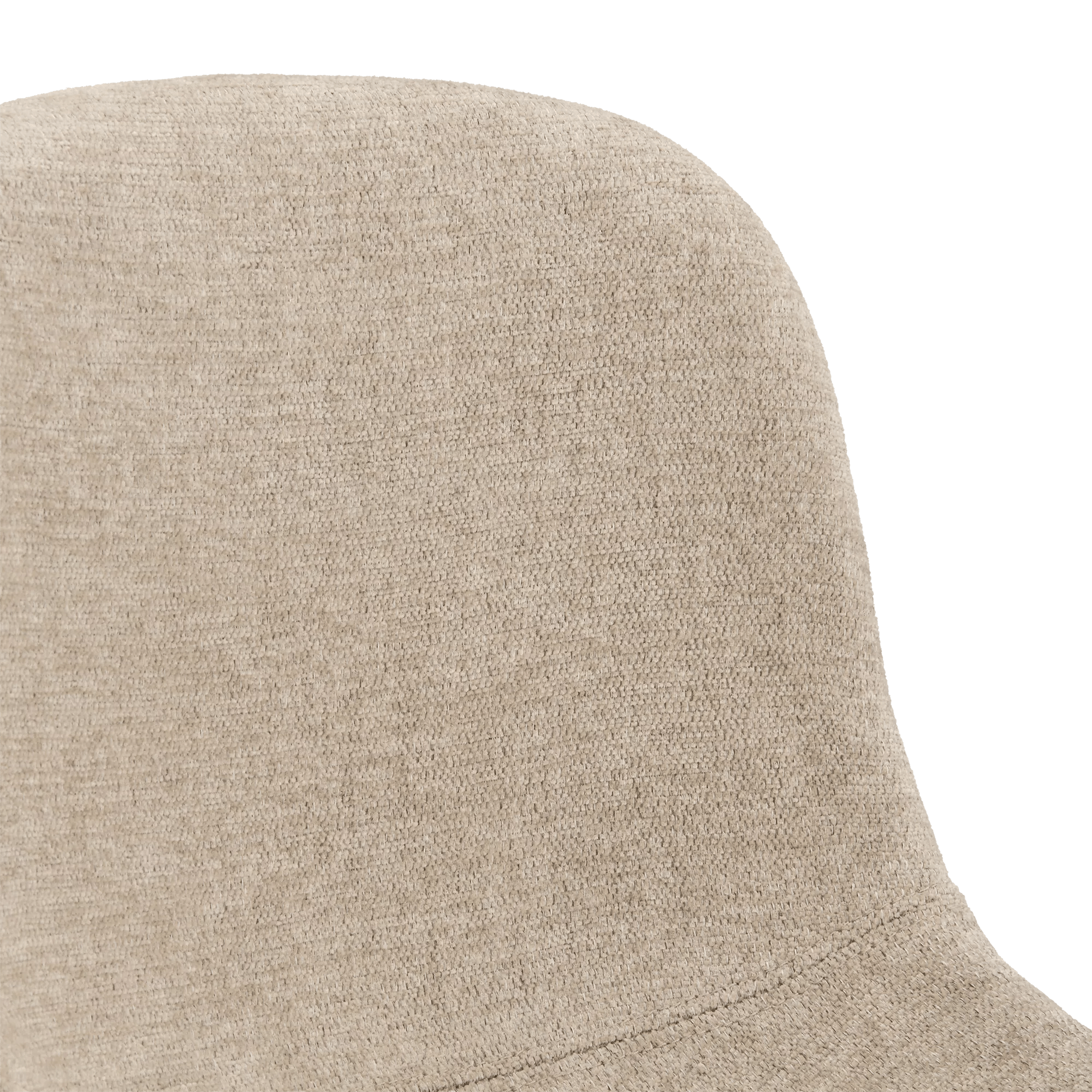 Fabric and Metal Bar Stool