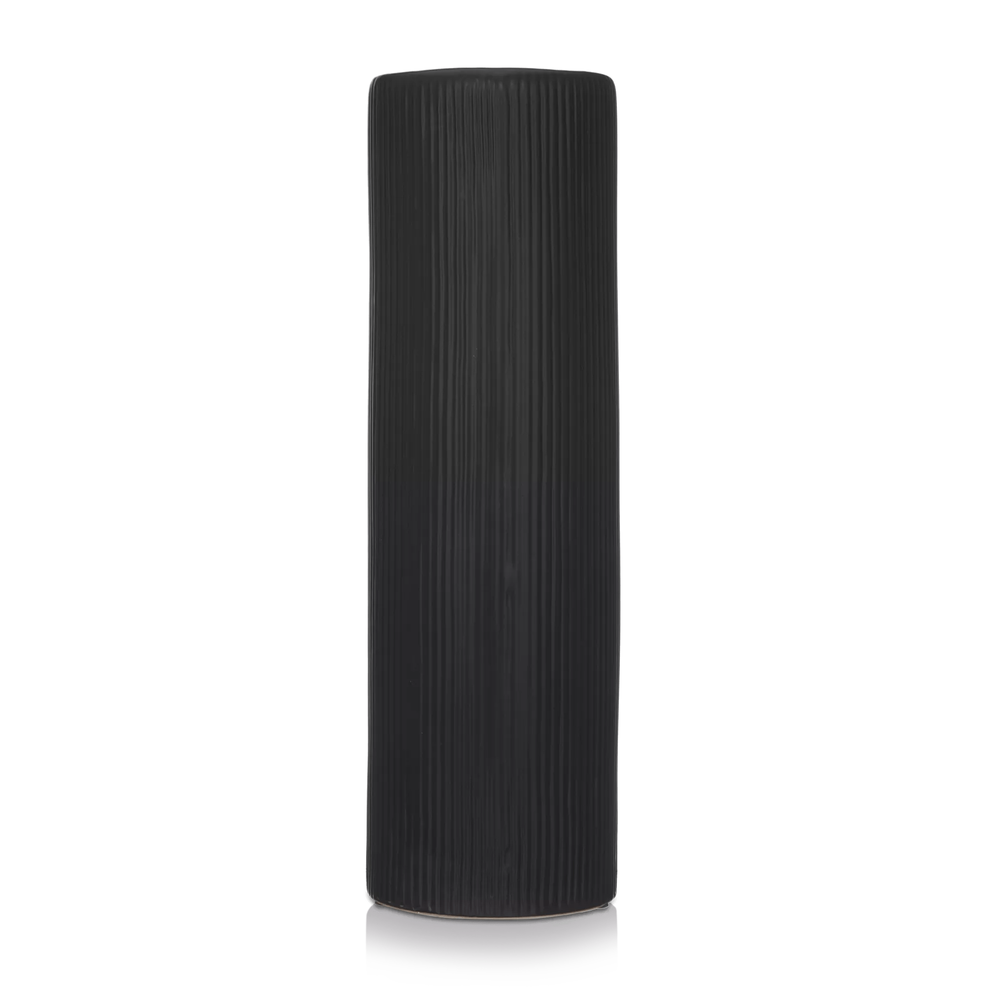 Ribbed Floor Vase