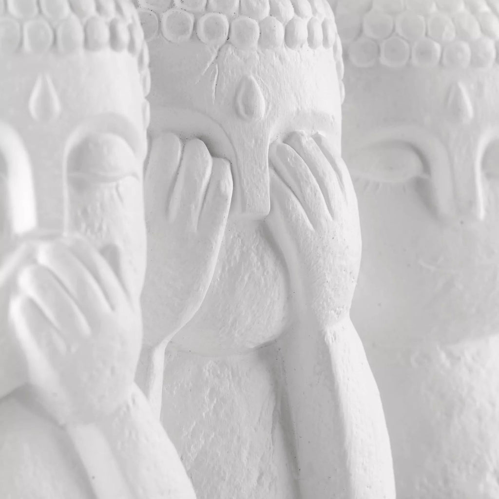 Set of 3 Buddha Statues