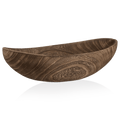 Oval Wood Bowl