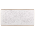 White Tree Oil Painted Framed Art