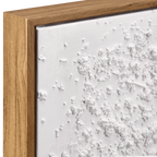 White Tree Oil Painted Framed Art