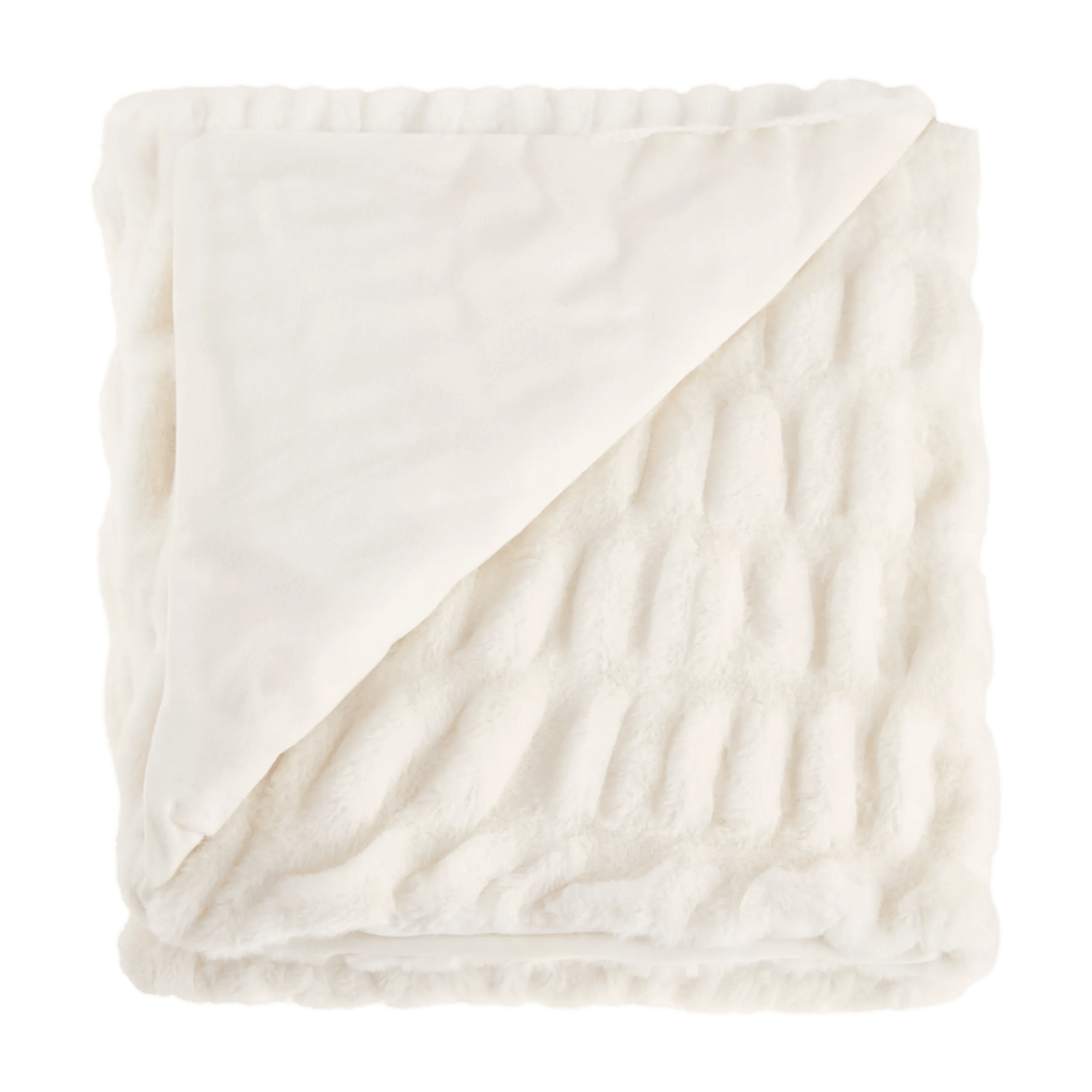 Rushed Plush Throw