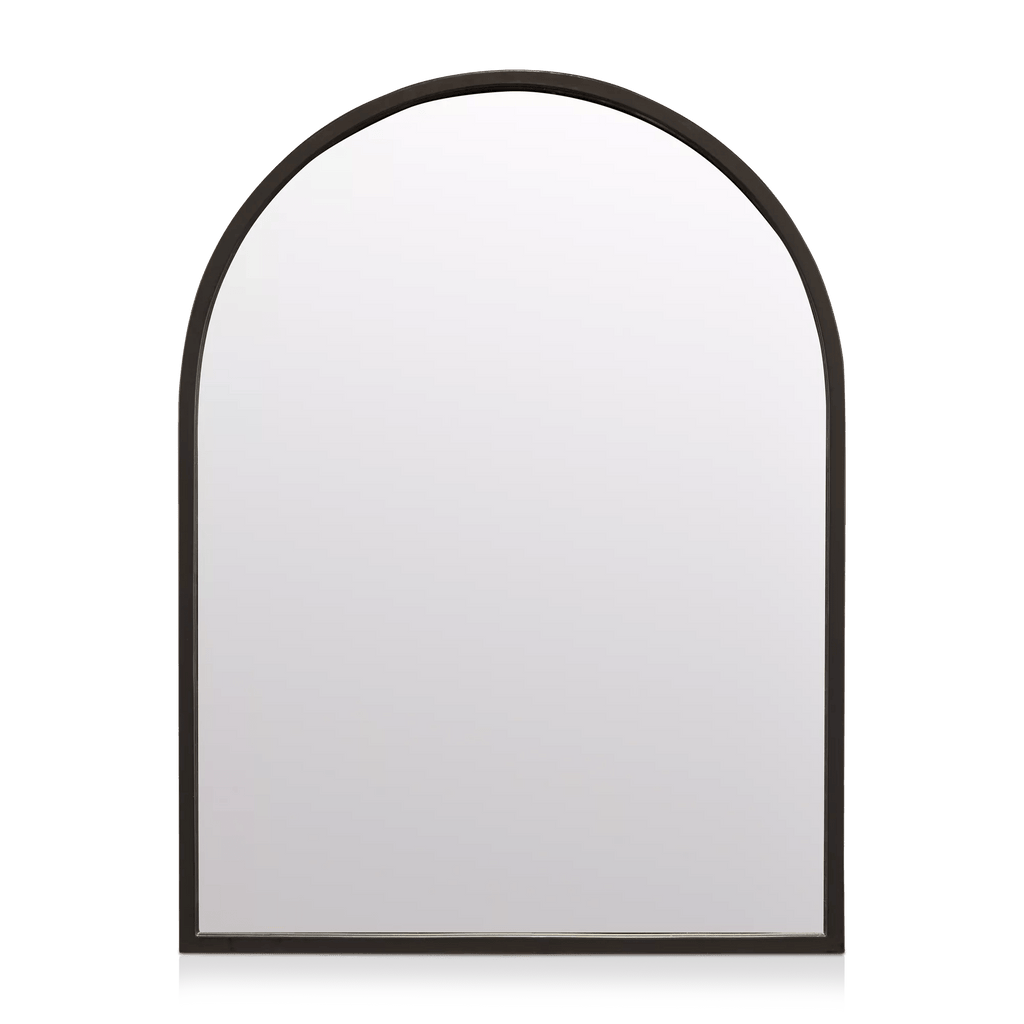 Black Arched Mirror