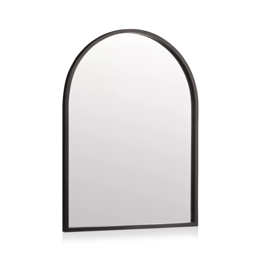 Black Arched Mirror