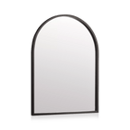 Black Arched Mirror