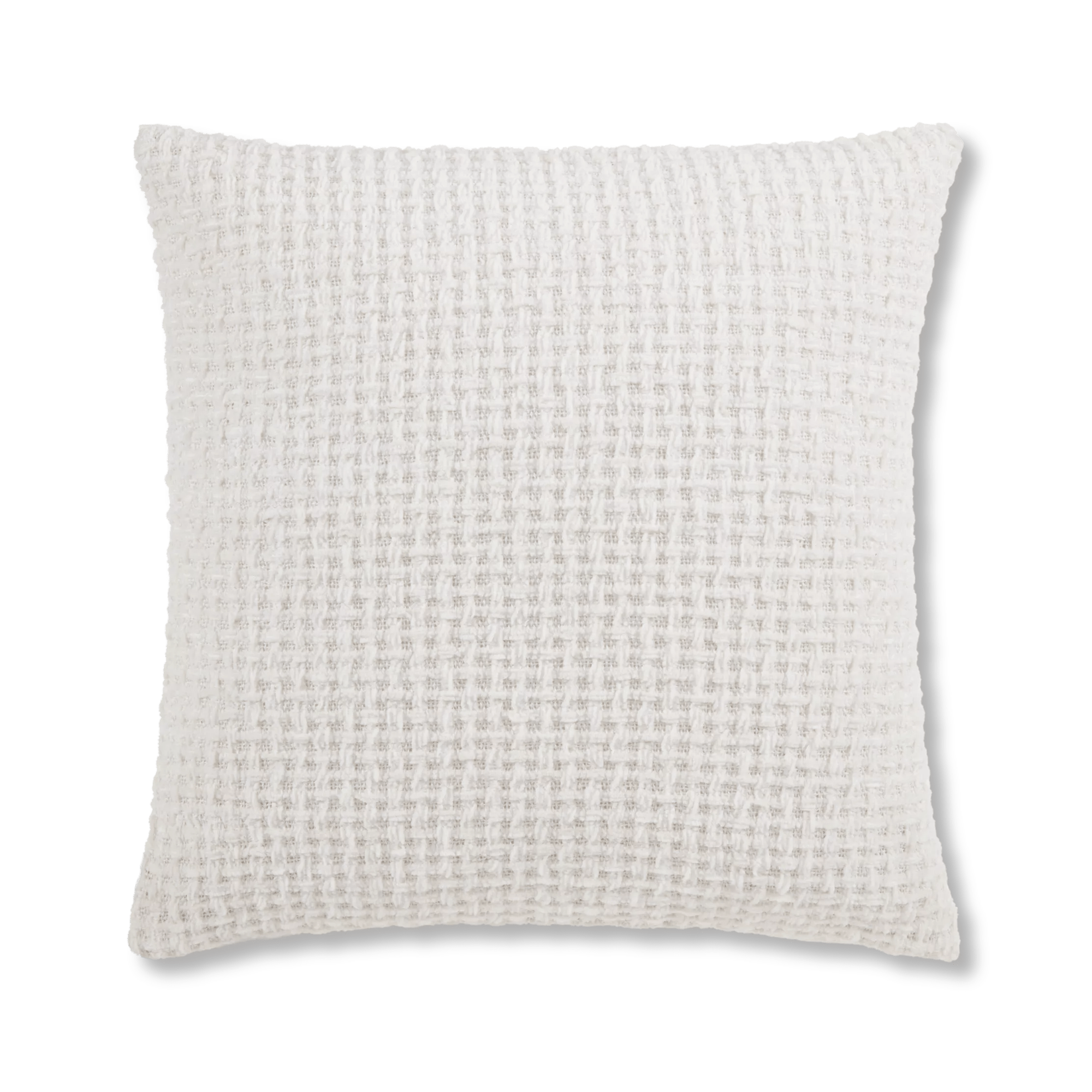 Off White Basc Chenille Decorative Pillow