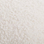 Off White Doodle Boucle Decorative Throw Pillow