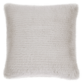 Grey Maddox Faux Fur Decorative Pillow