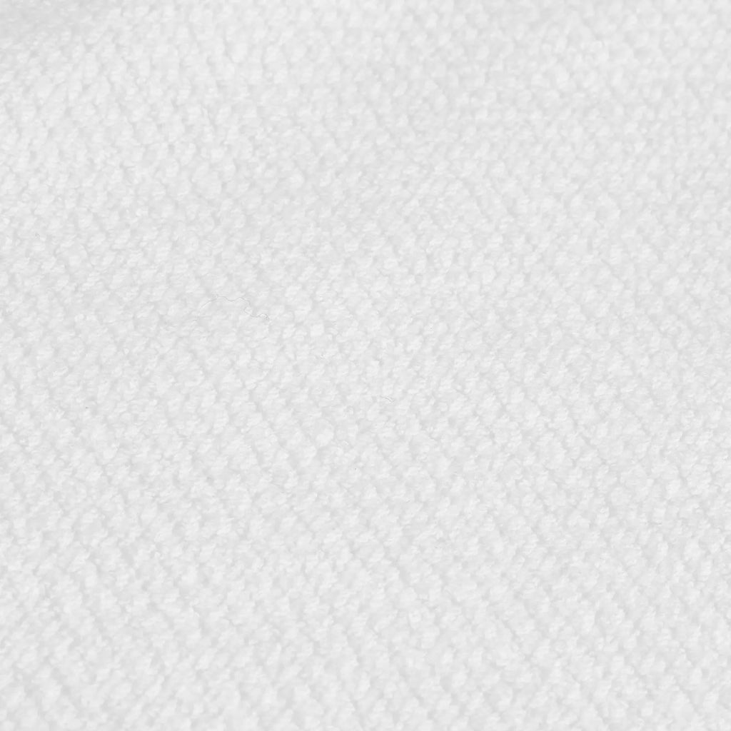 White Textured Bath Towel