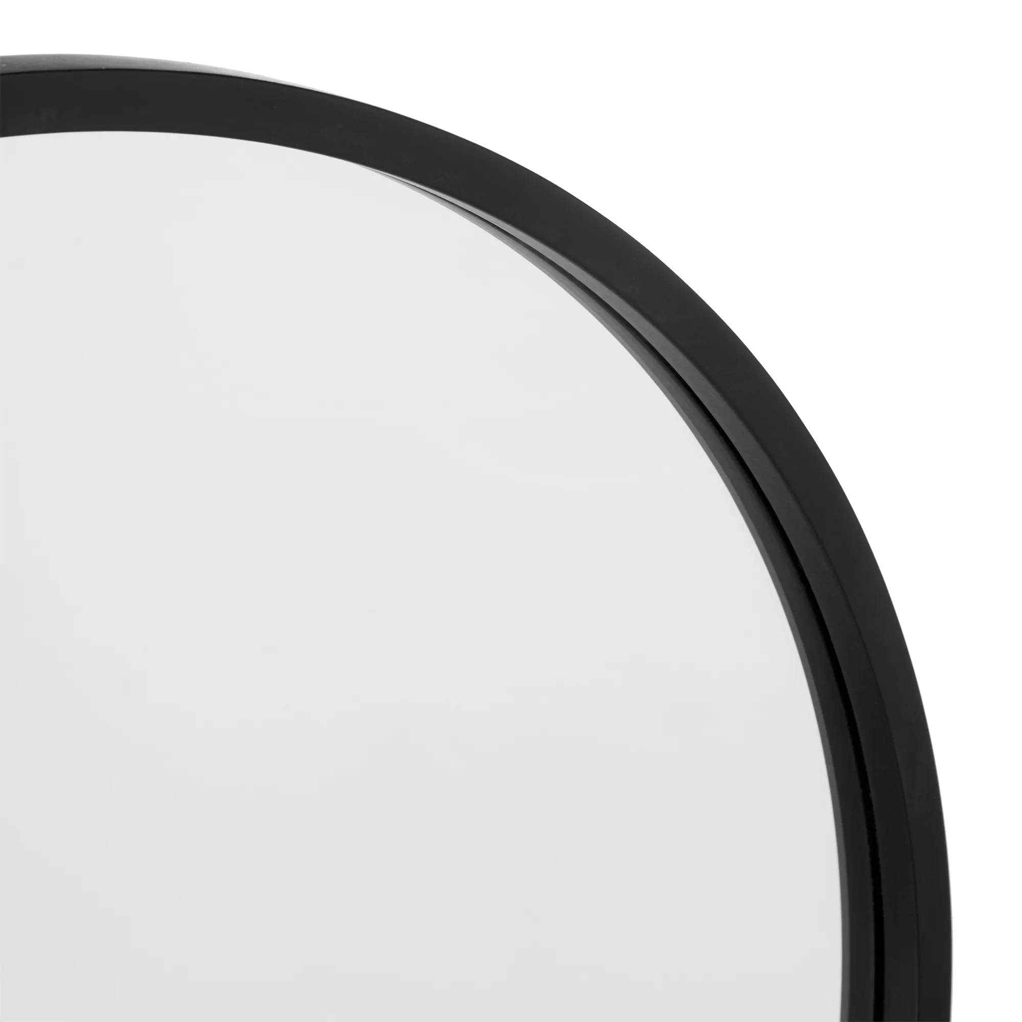 Oval Framed Mirror
