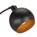 Metal Floor Lamp with 3 Metal Globes