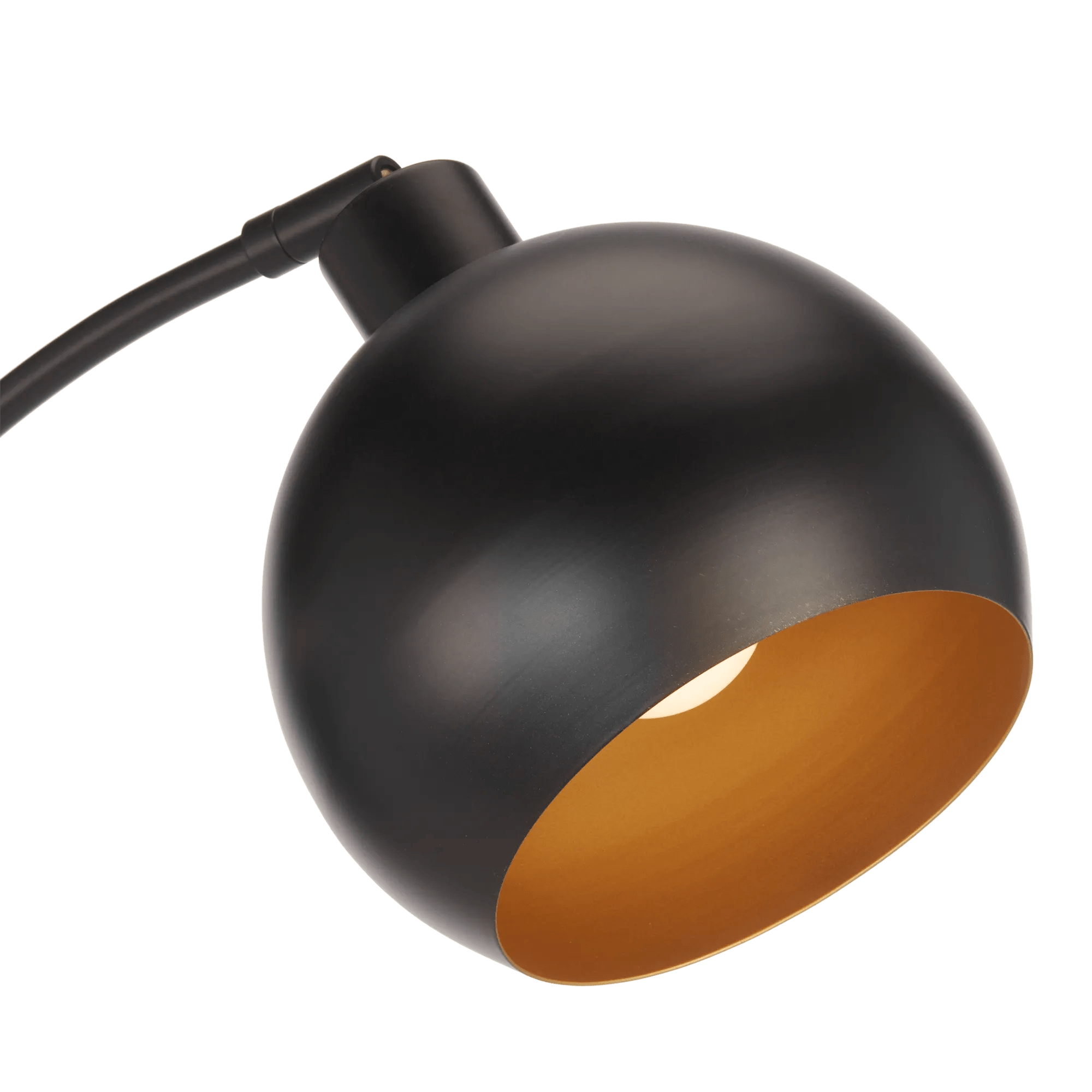 Metal Floor Lamp with 3 Metal Globes