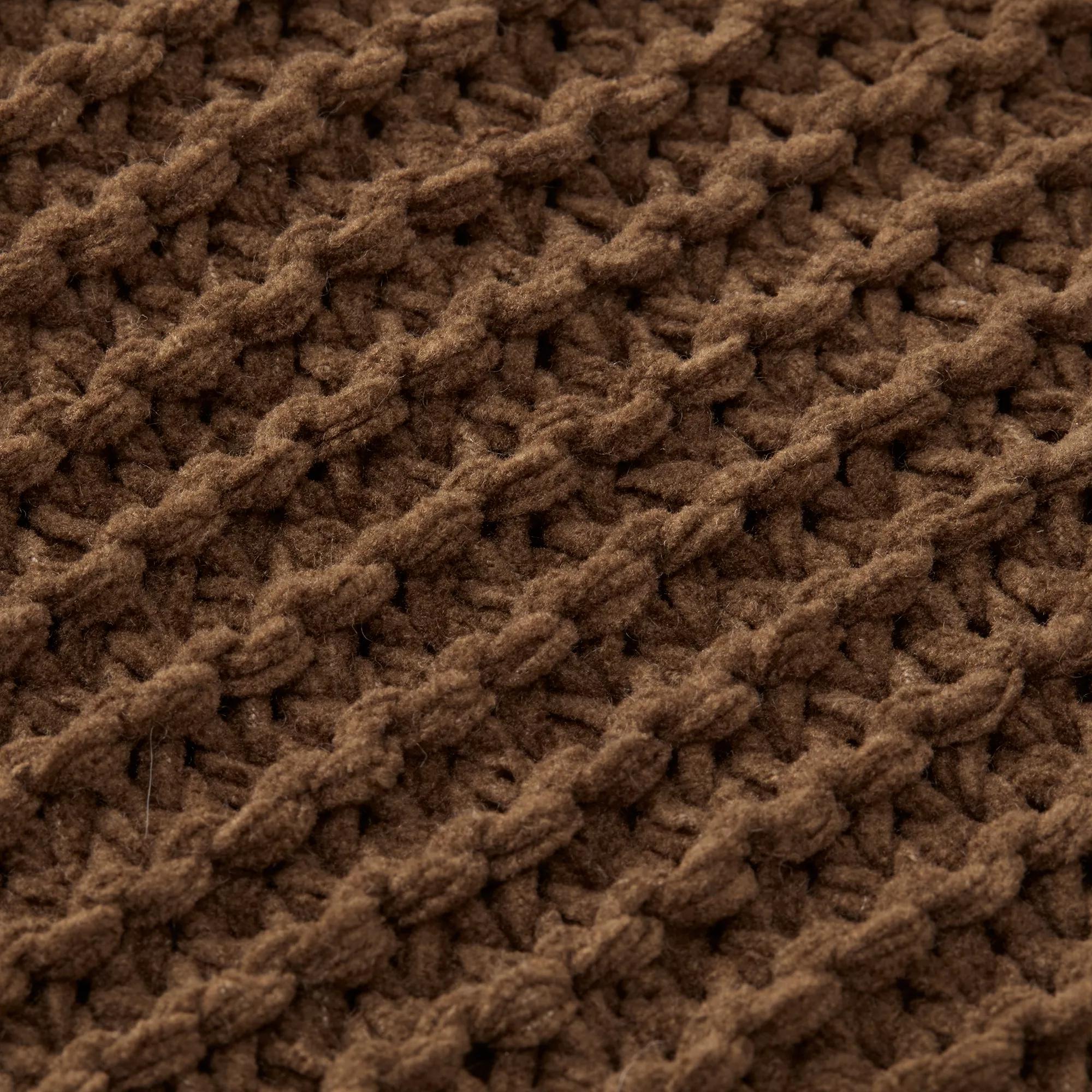 Brown Lonny Woven Throw