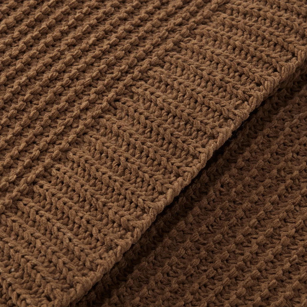 Brown Lonny Woven Throw