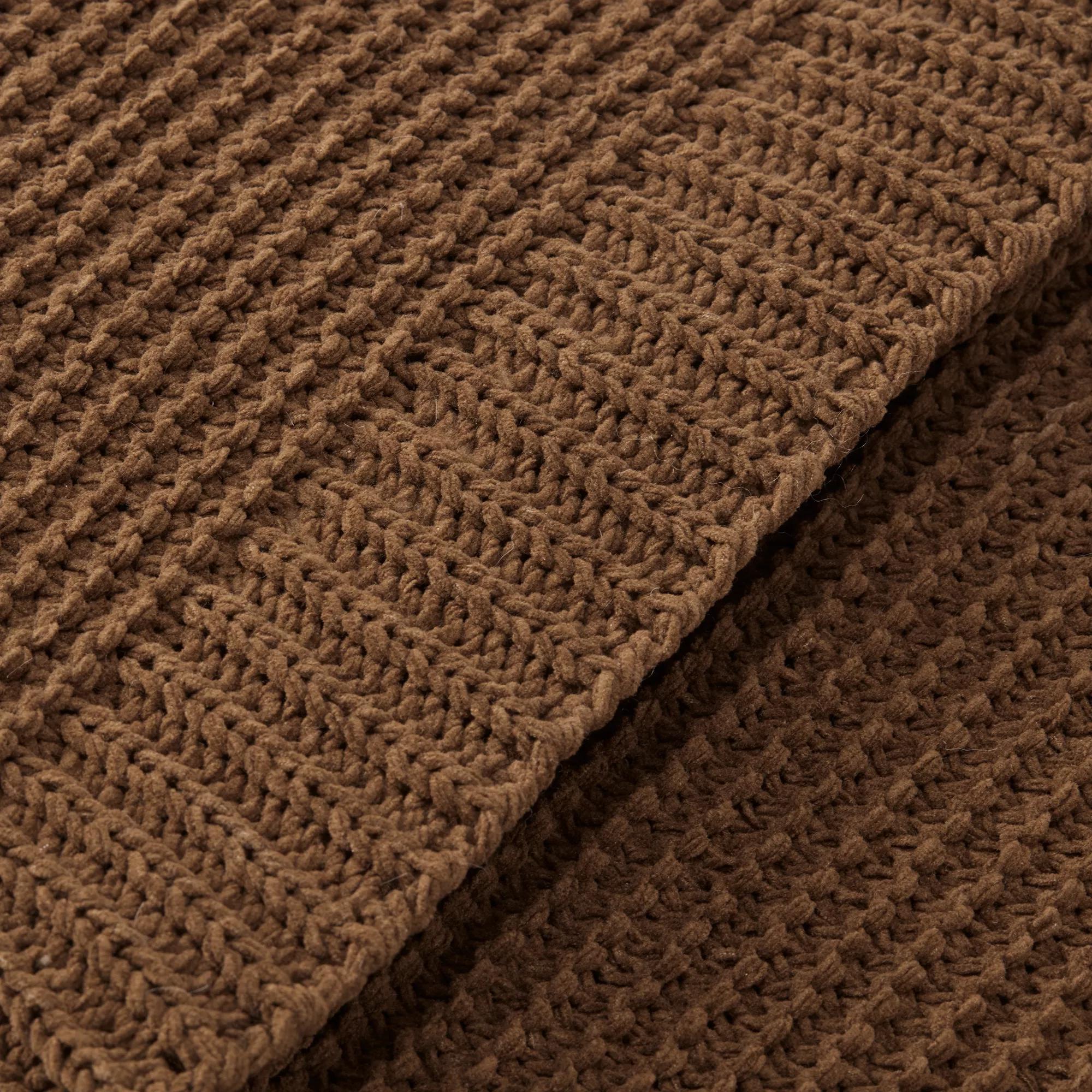 Brown Lonny Woven Throw