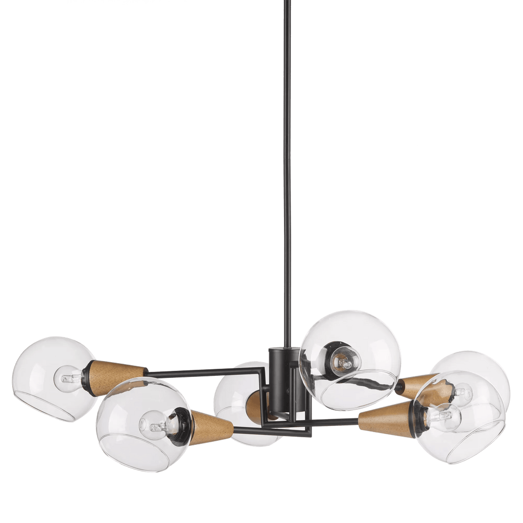 Multi Glass Globe Ceiling Lamp