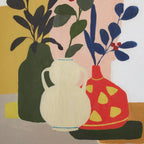 Vases with Branches Framed Art