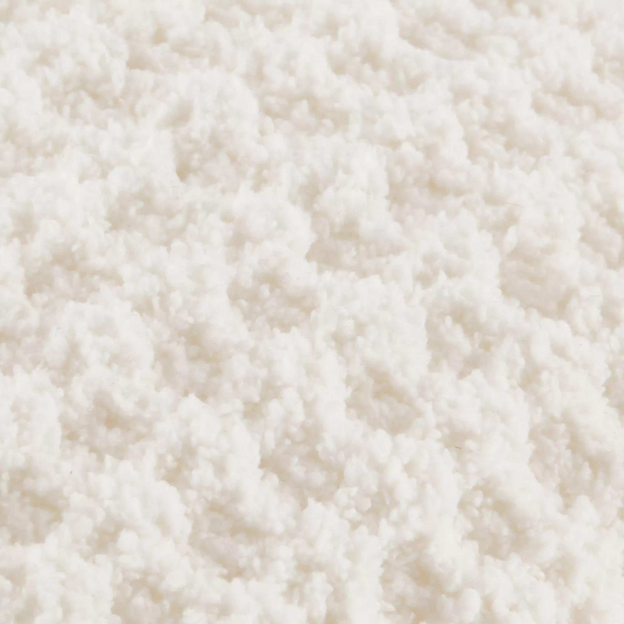 White Cory Chenille Decorative Lumbar Pillow