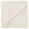 White Cory Chenille Throw