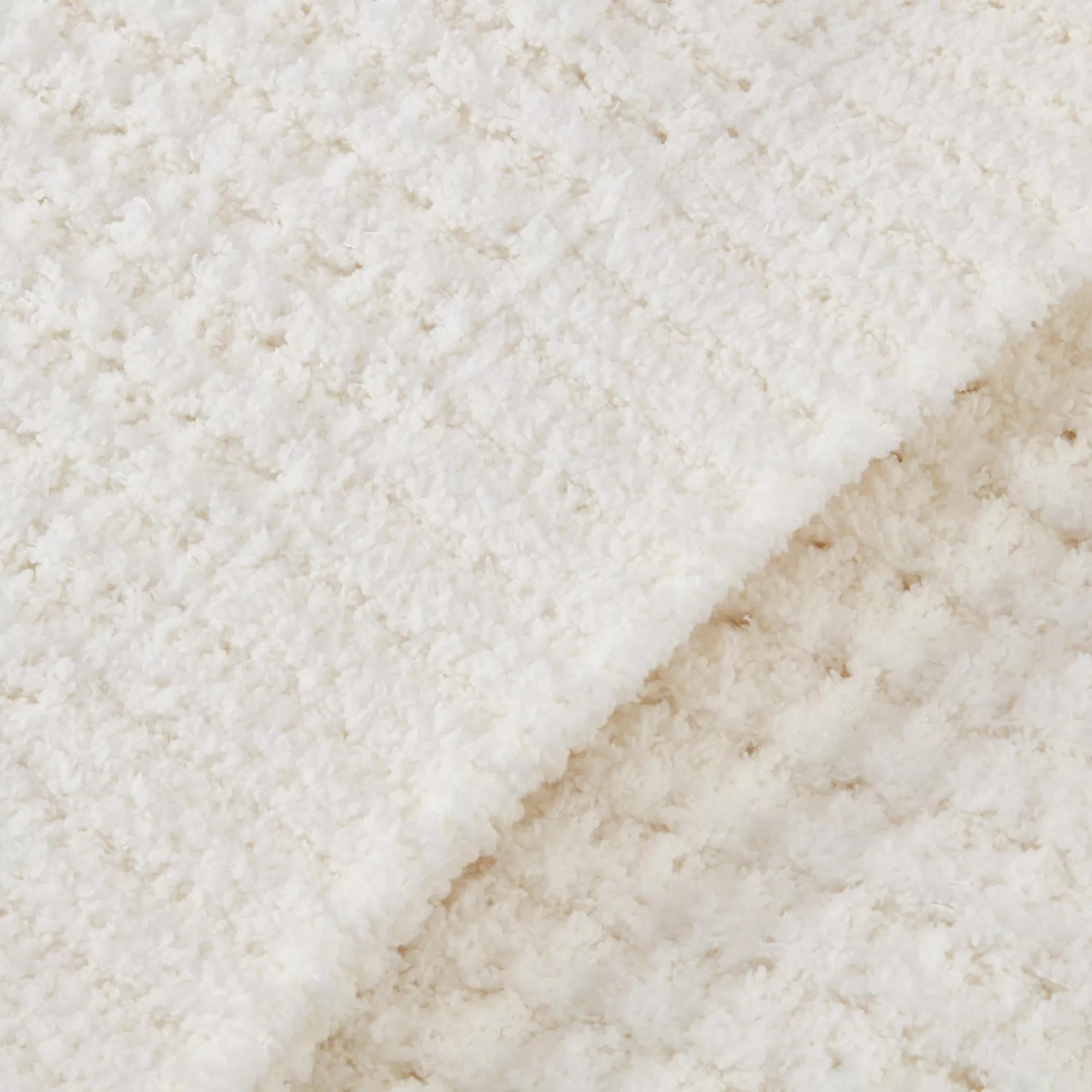 White Cory Chenille Throw