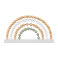 Decorative Wood Beads Rainbow
