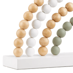 Decorative Wood Beads Rainbow