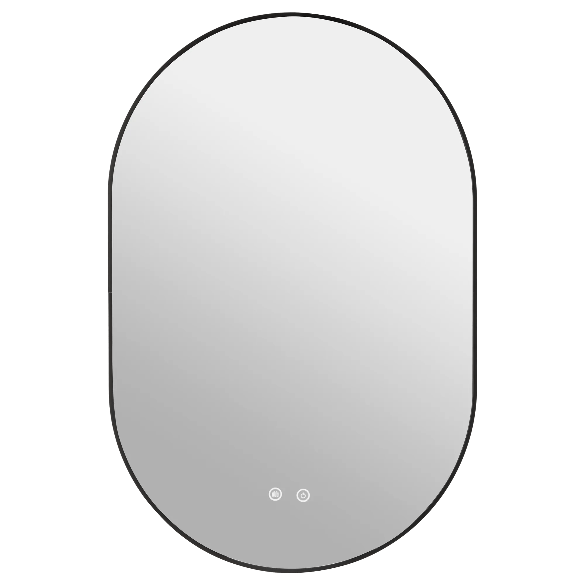 Oval LED Light Up Mirror