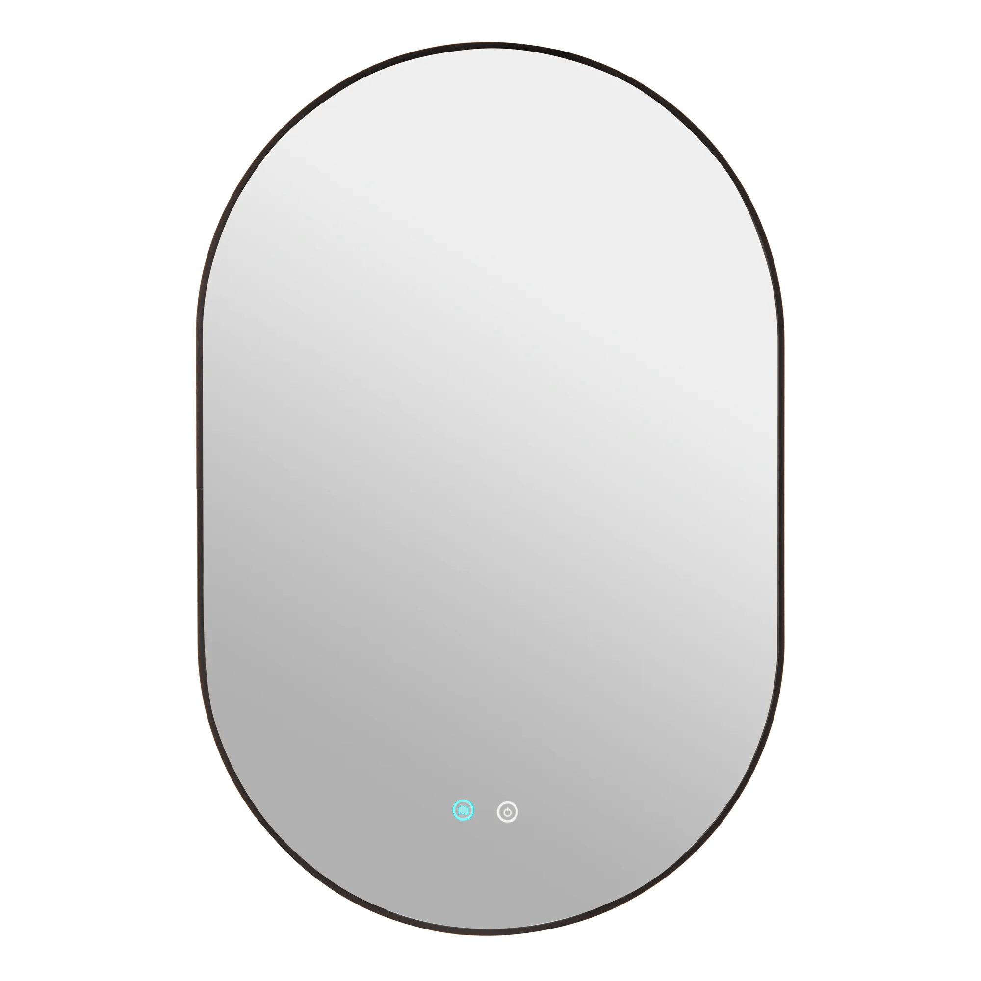 Oval LED Light Up Mirror