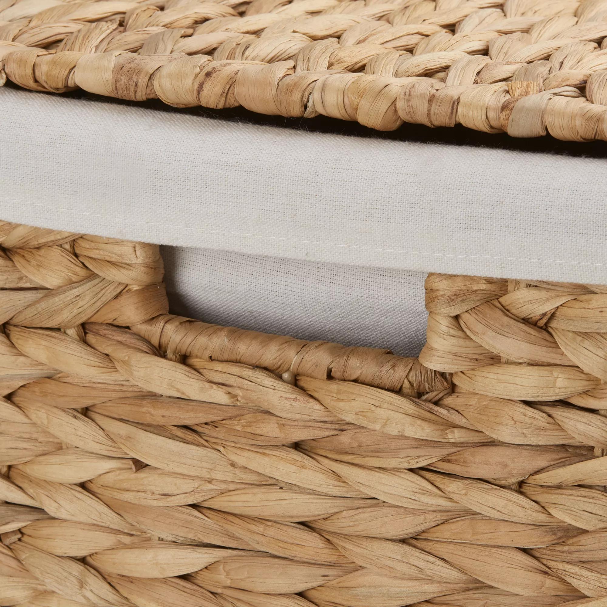 Foldable Water Hyacinthe Hamper