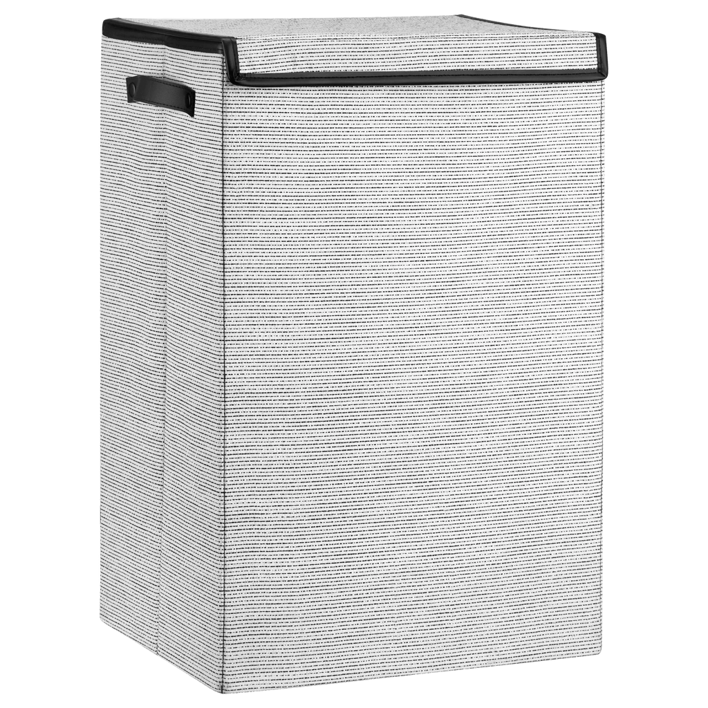 Black And White Foldable Hamper