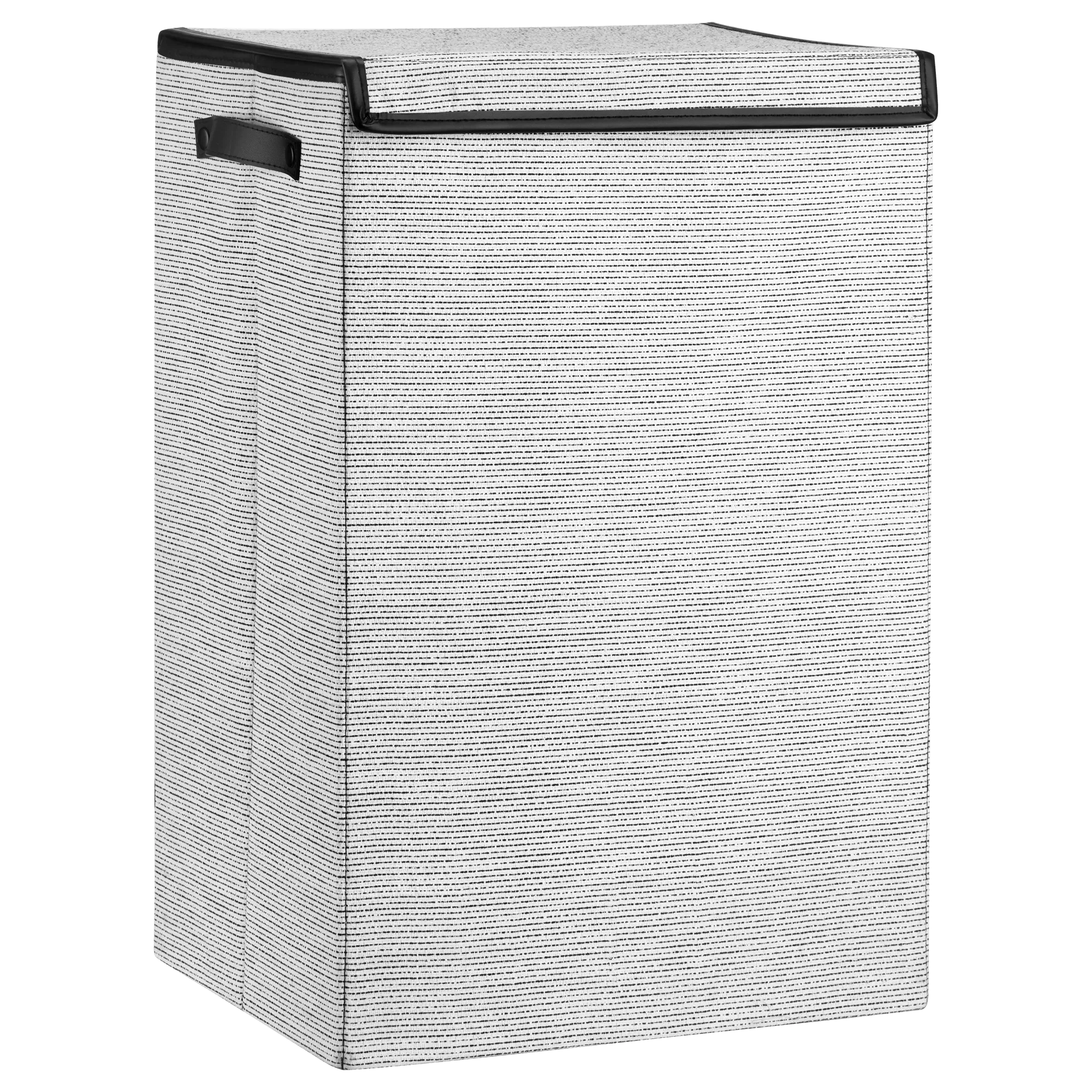 Black And White Foldable Hamper