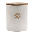 Speckled Ceramic Dog Cookie Jar
