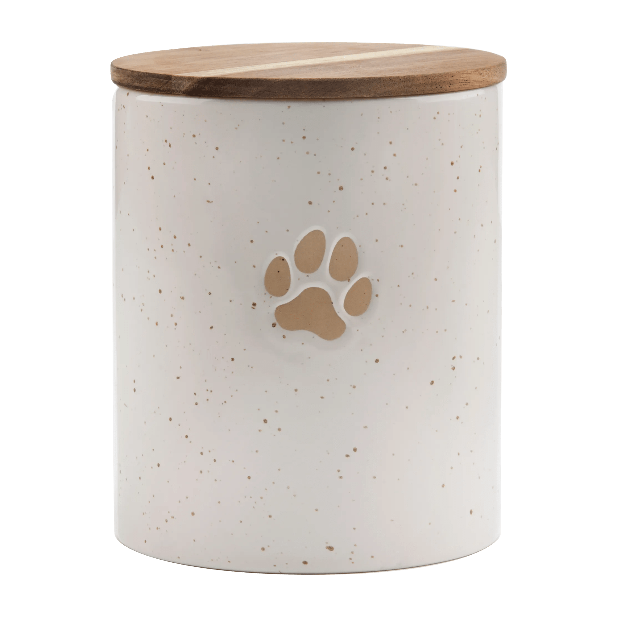 Speckled Ceramic Dog Cookie Jar