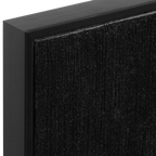 Green Color Block Abstract Framed Art