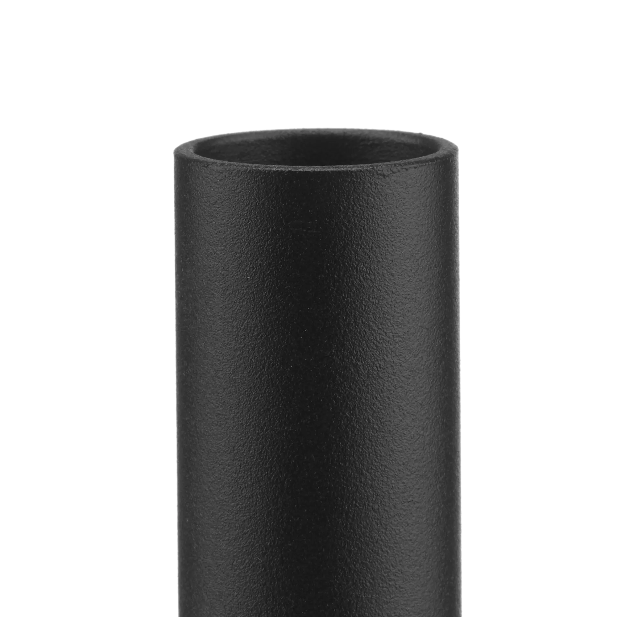 Modern Candle Holder in Black Metal