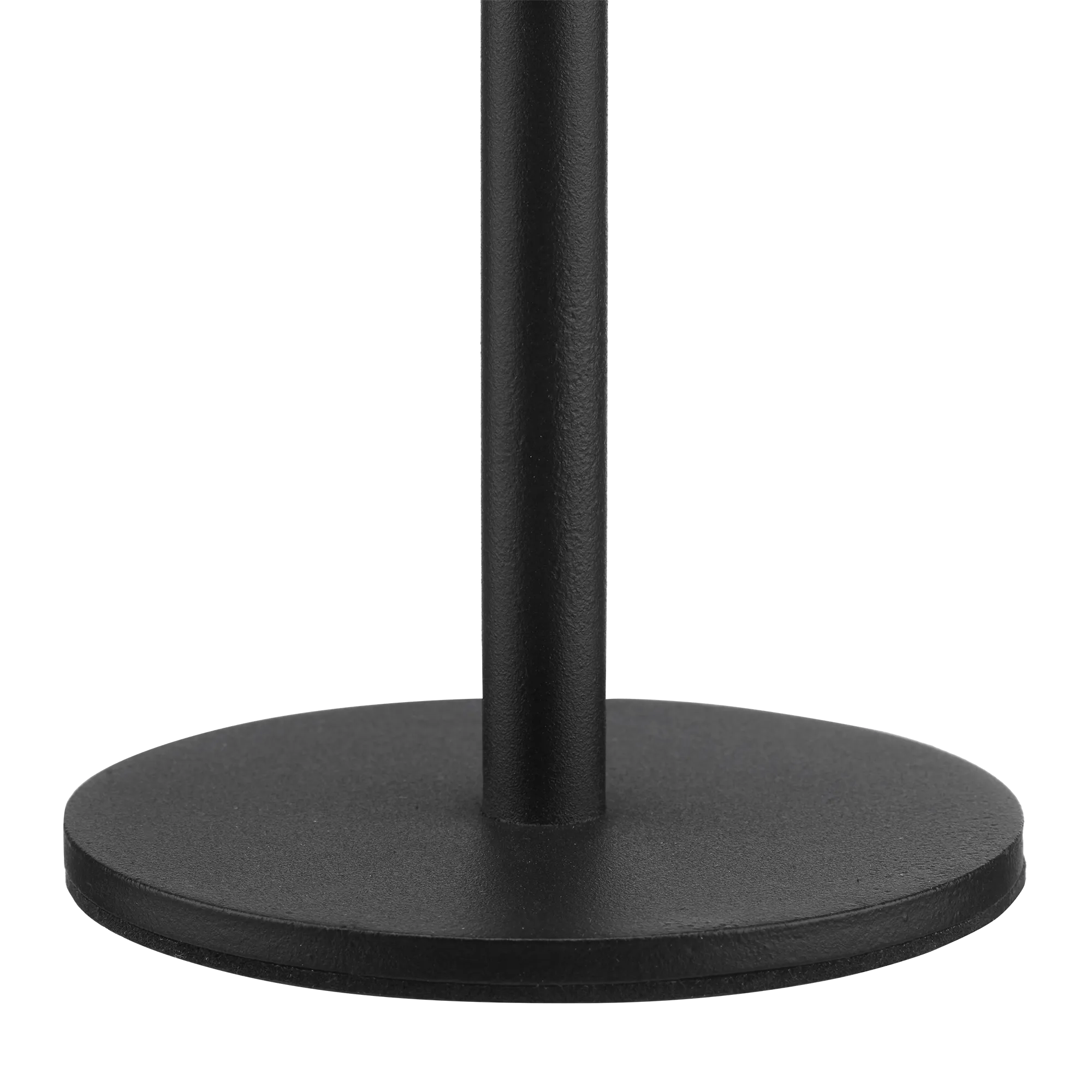 Modern Candle Holder in Black Metal