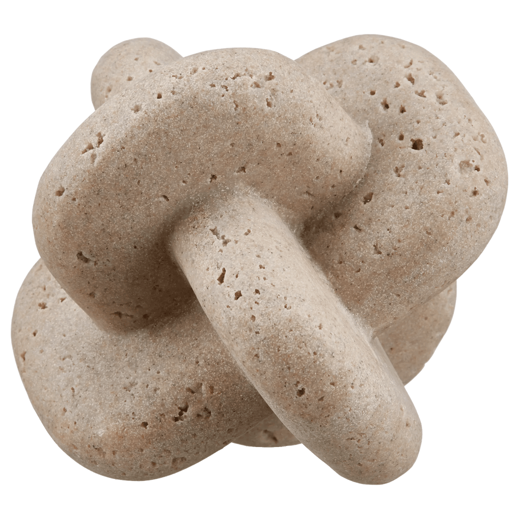 Decorative Speckled Ceramic Knot