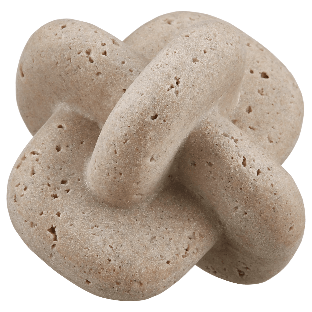Decorative Speckled Ceramic Knot
