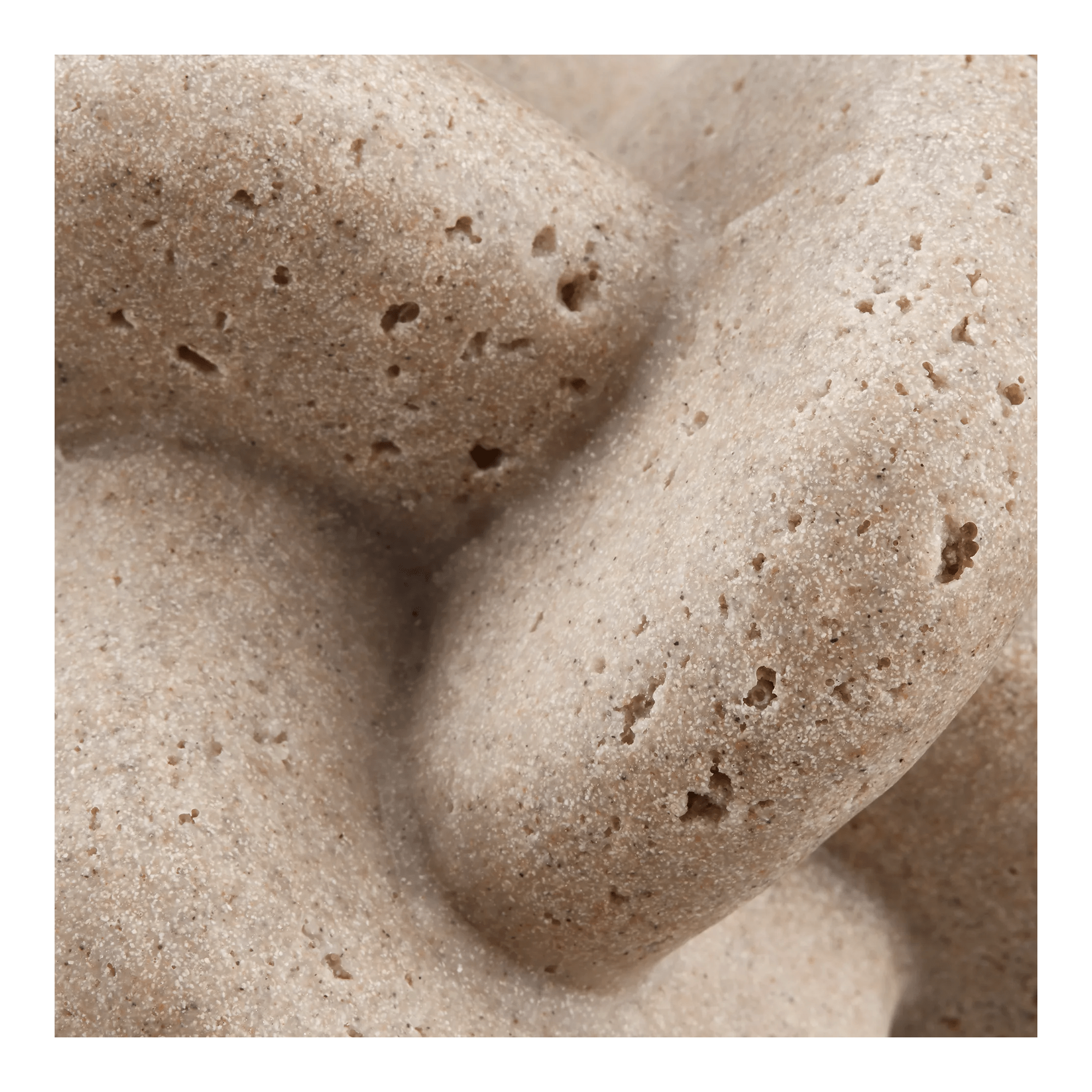 Decorative Speckled Ceramic Knot