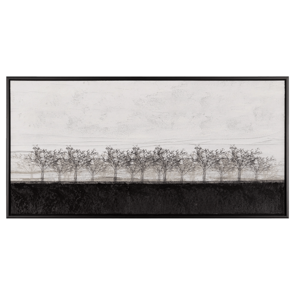 Black and White Landscape Framed Art