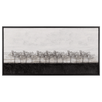 Black and White Landscape Framed Art