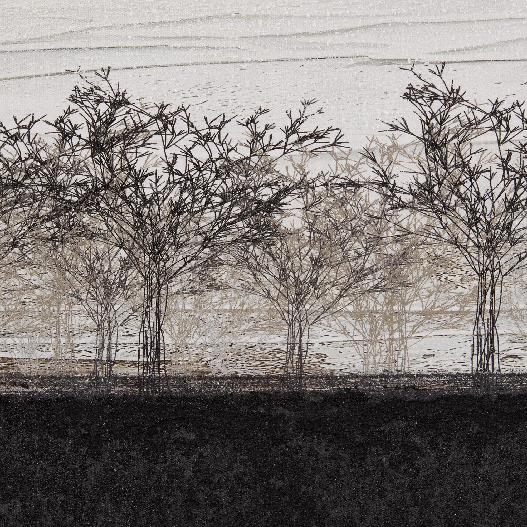 Black and White Landscape Framed Art