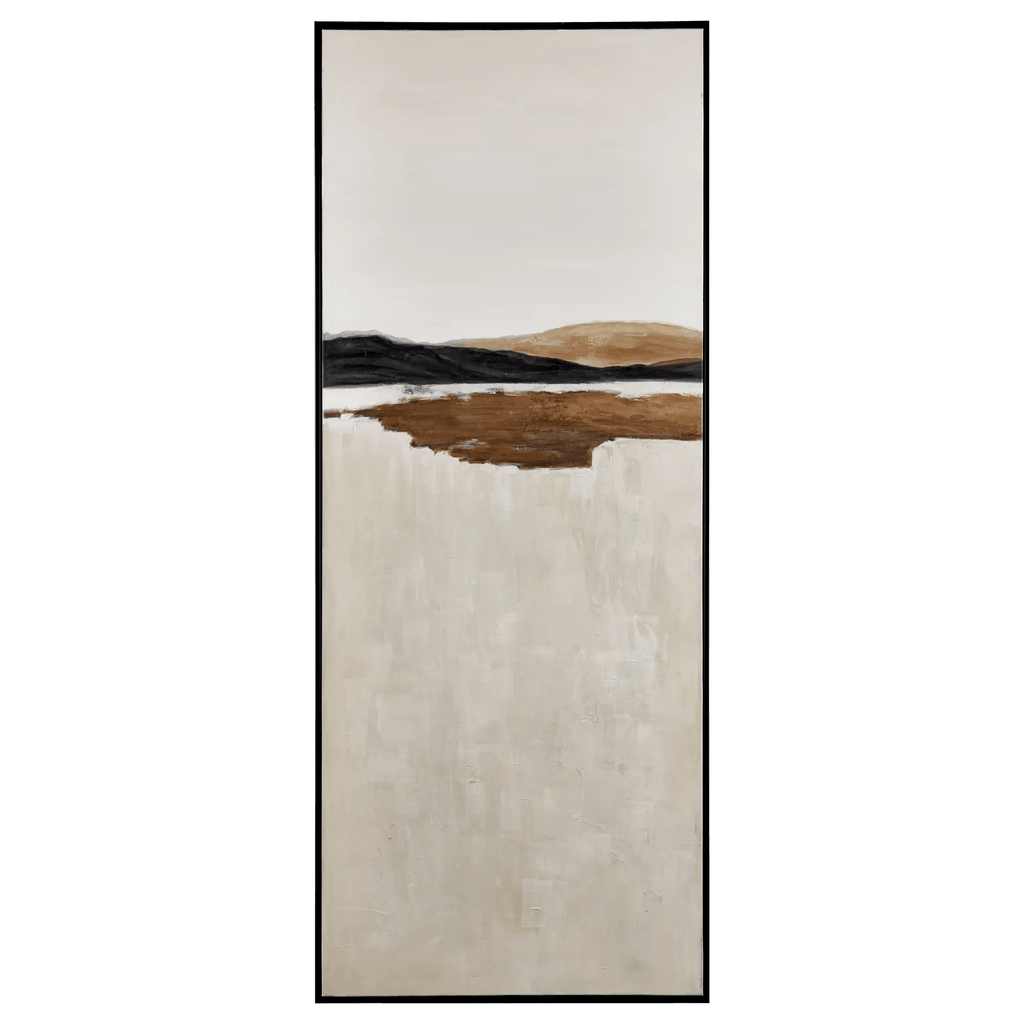 Horizon Abstract Framed Art