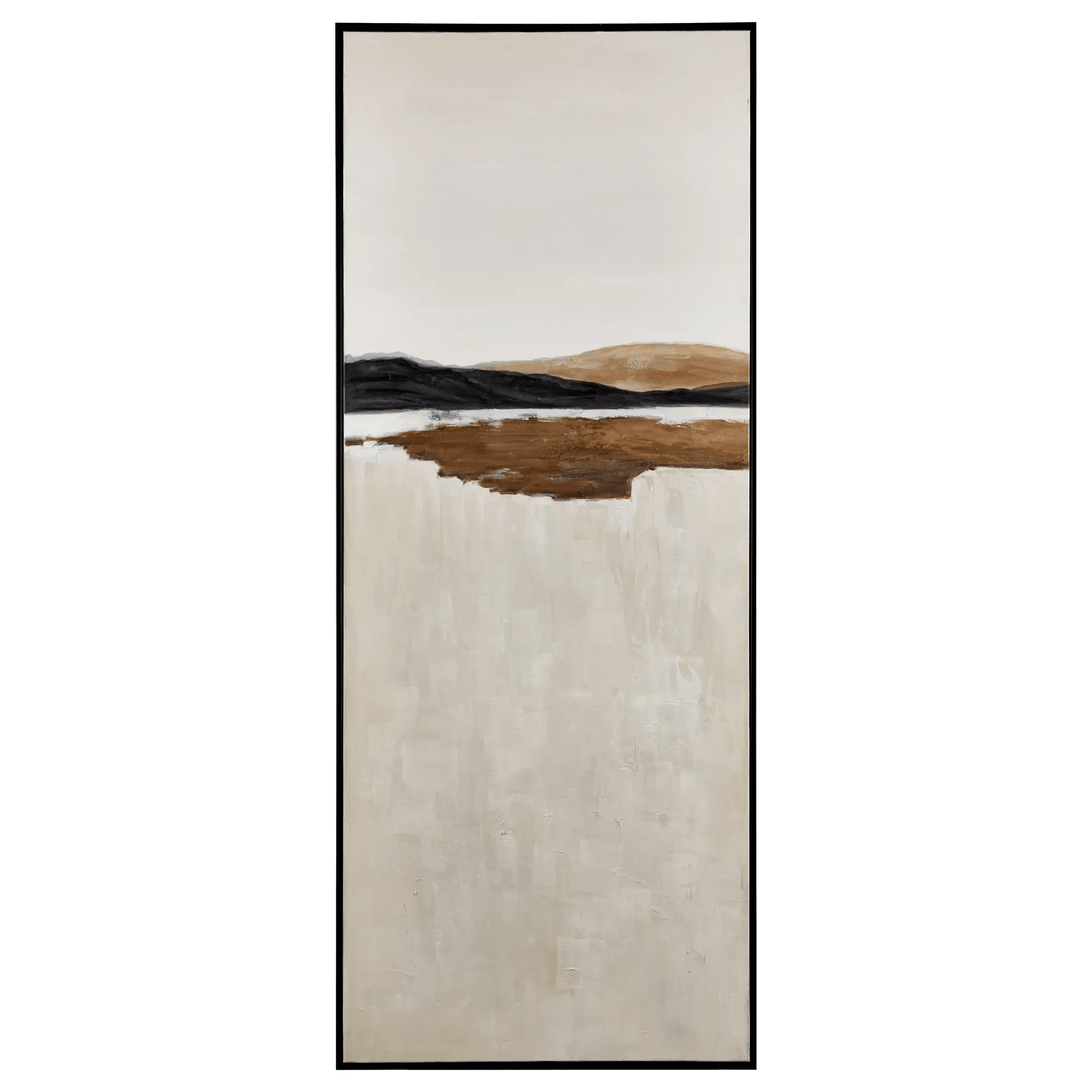 Horizon Abstract Framed Art