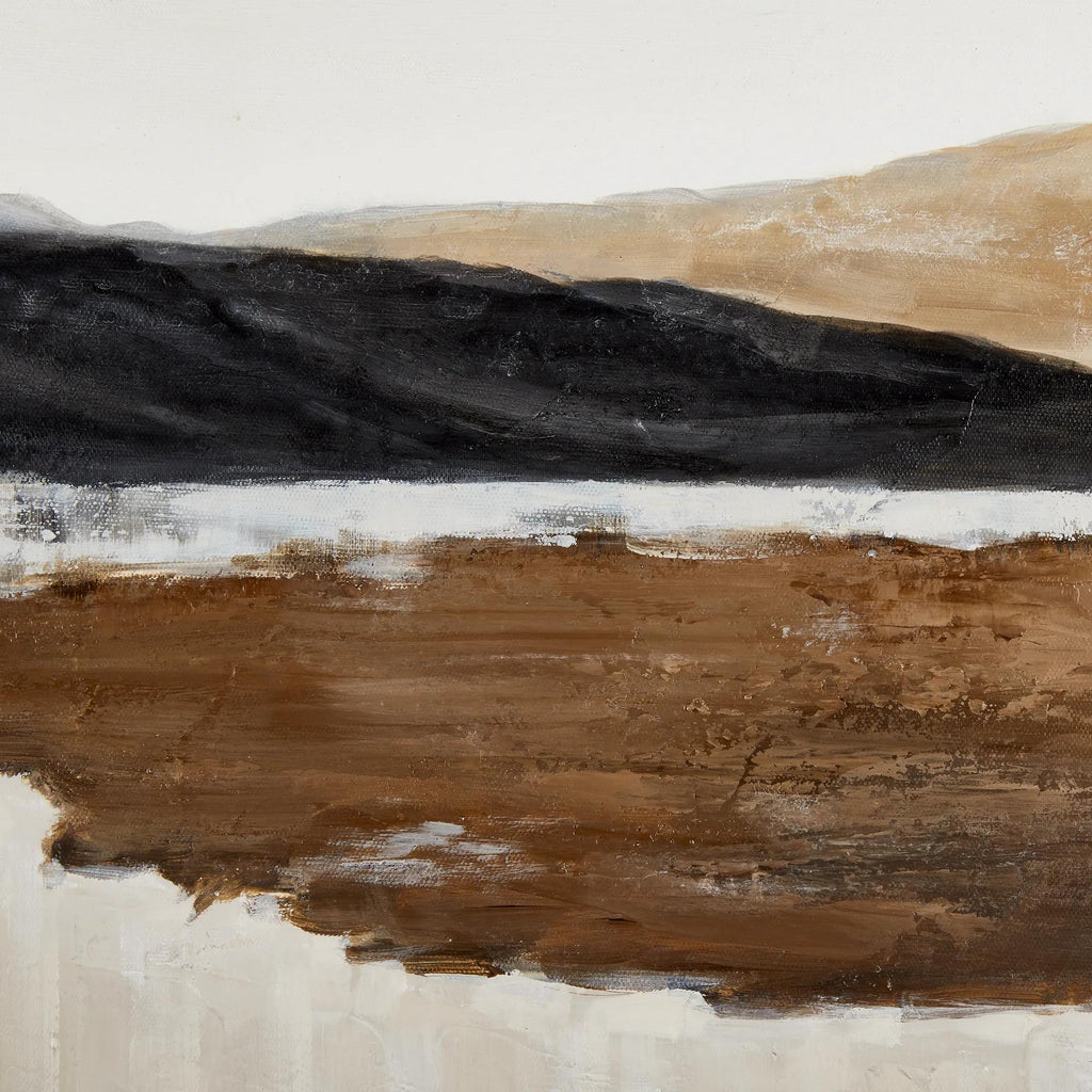 Horizon Abstract Framed Art