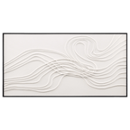 Tangled Lines Abstract Framed Art