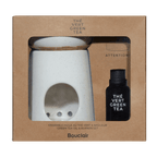 Green Tea Oil Burner Gift Set