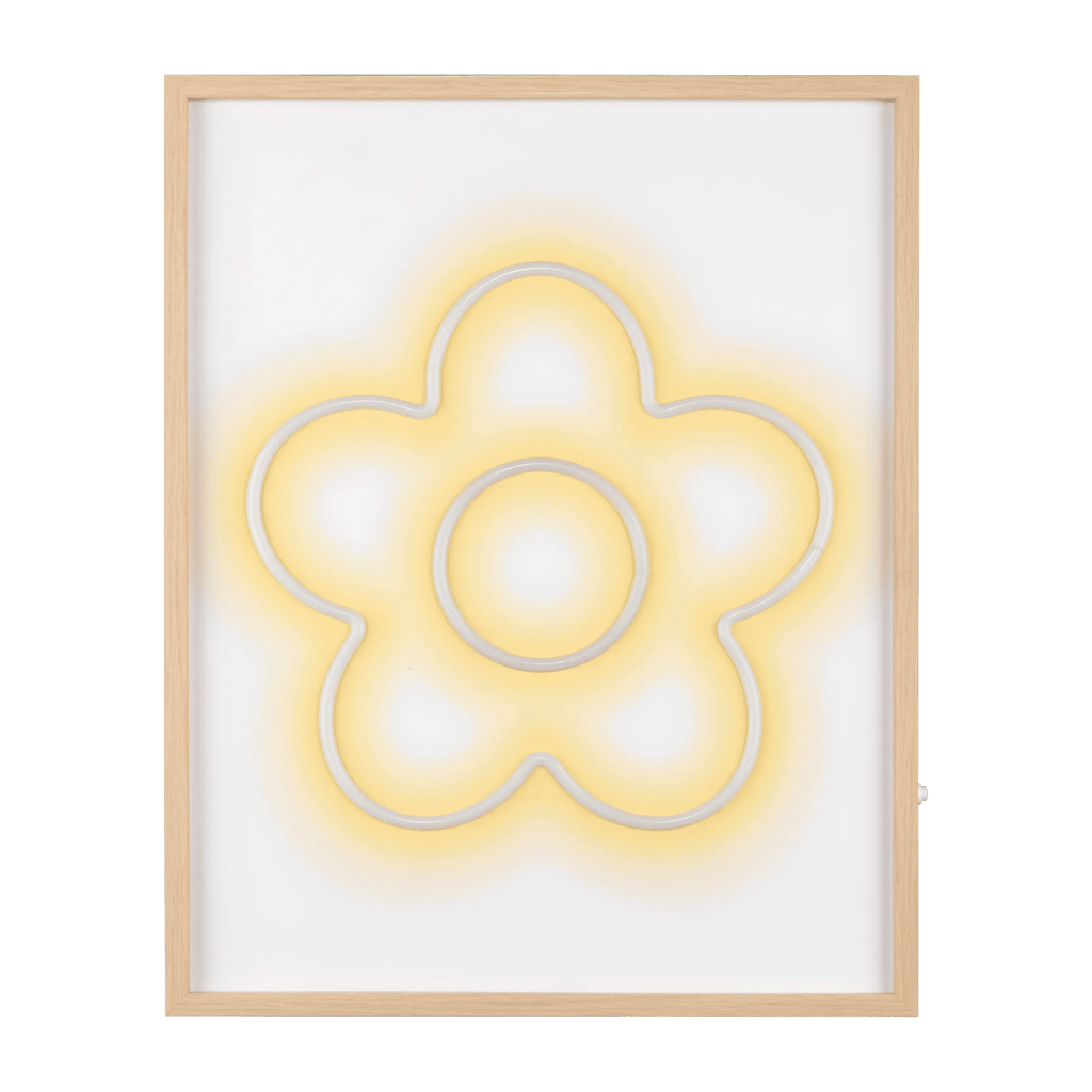 Floral LED Neon Wall Decoration